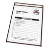 C-Line Products Shop Ticket Holders, Stitched, Both Sides Clear, 50 Shts, 8.5x11, PK25 46911
